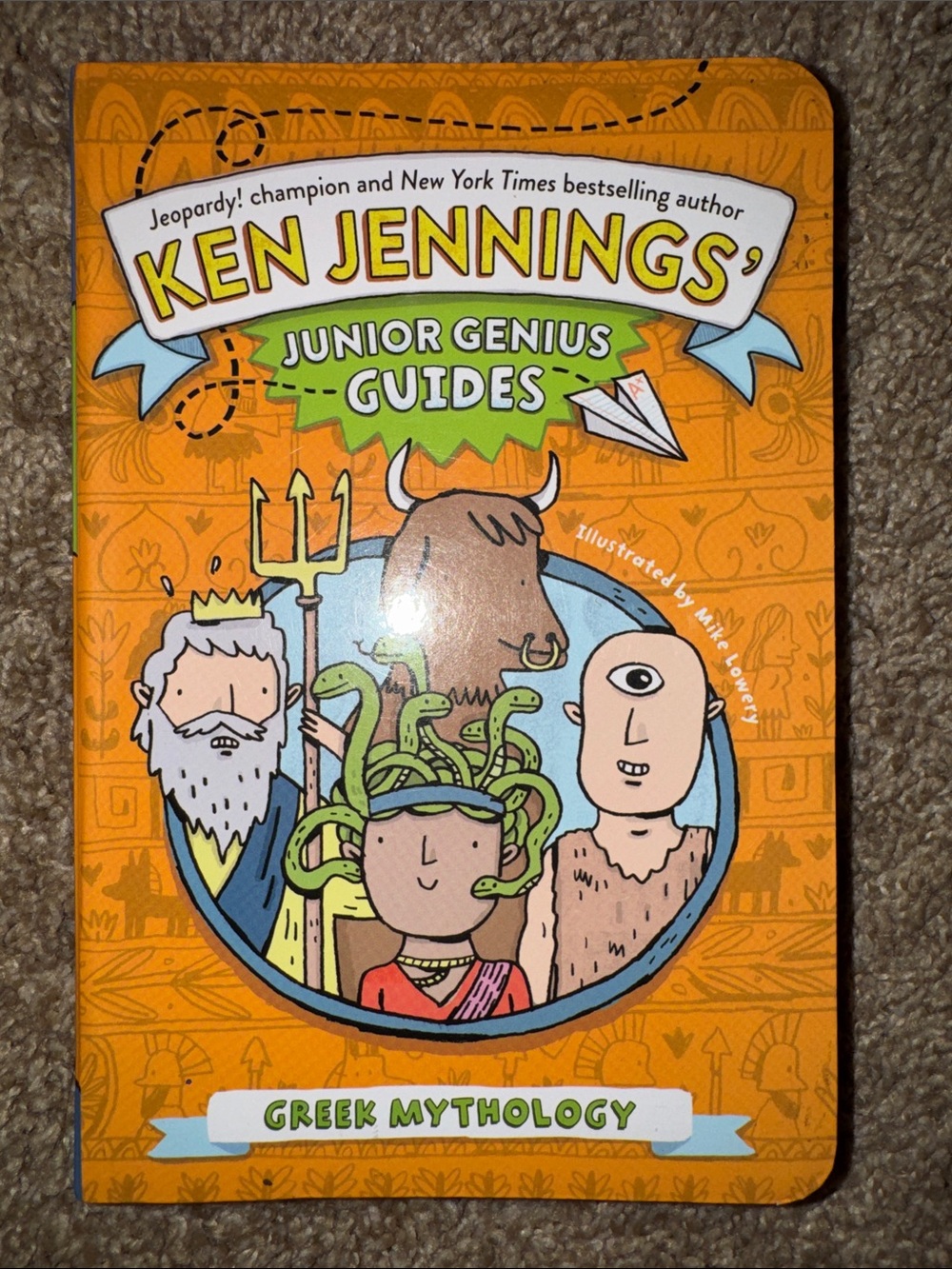 Junior Genius Guides- Greek Mythology By Ken Jennings